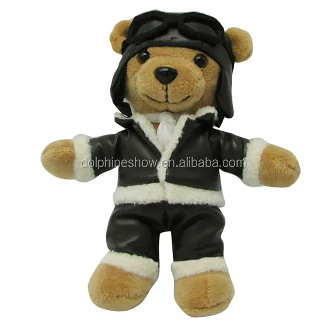 Airline Company Masoct Aviator Koala Bear Soft Toy With Glasses Custom Cute Stuffed Soft Pilot Toy Australia  Koala Bear Plush