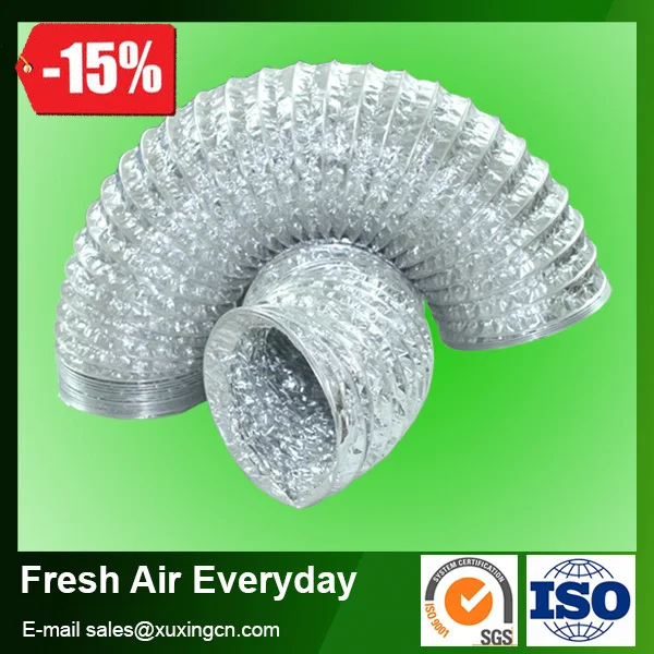 Системы вентиляции и кондиционирования гибкий алюминиевый флекси канал