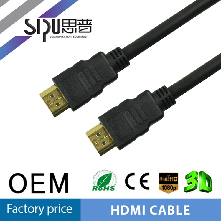 SIPU Высокое качество 1.5 м 24 К позолоченные 1.4 В ccs кабель HDMI для компьютера