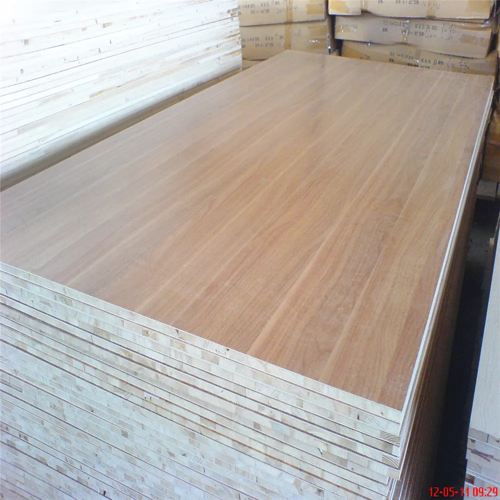 
E0 E1 E2 E3 WBP Melamine faced Malacca block board for furniture 