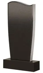 Профессиональное изготовление черный гранитный памятник надгробие с низкой ценой