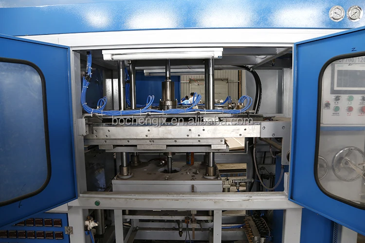 thermo plastic sheet vacuum forming machine for luggage suitcase bag