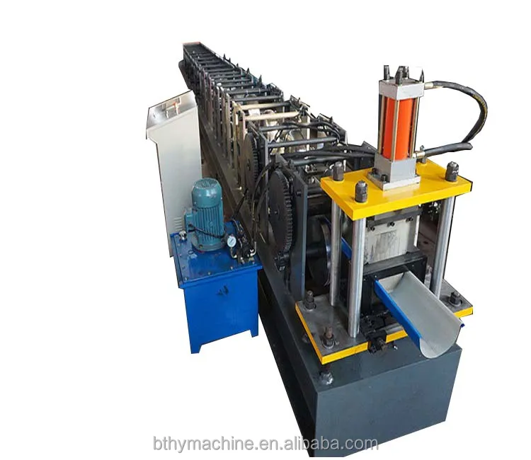 Round Shape Water Downspout Pipe Rolling Machine
