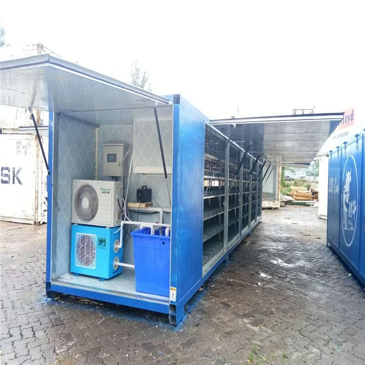 Australia Hot Sale Hydroponic Fodder System For Cattle Green Fodder Sprout System Container Type Hydroponic Green Fodder Sprouti