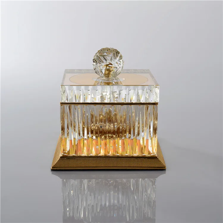 Новый хит продаж, высококачественный горшок для конфет с кристаллами для свадебного украшения