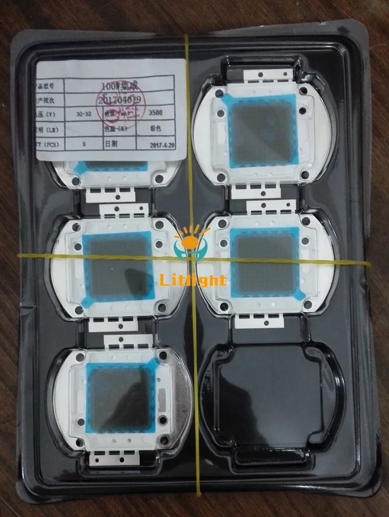 DC 30V 36V White Bridgelux Epistar Copper Board 3000K 4000K 5500K 6000K 6500K 7000K 10000K 15000K High Power 50w cob led chip