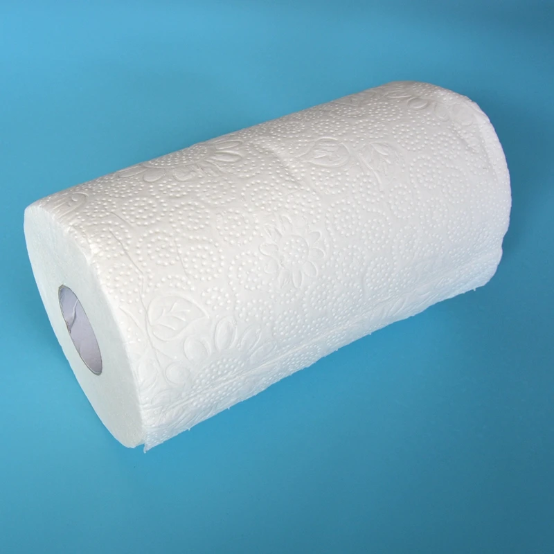 Очистка Jumbo для кухнных бумажных полотенец катушка кухонный рулон бумажного полотенца