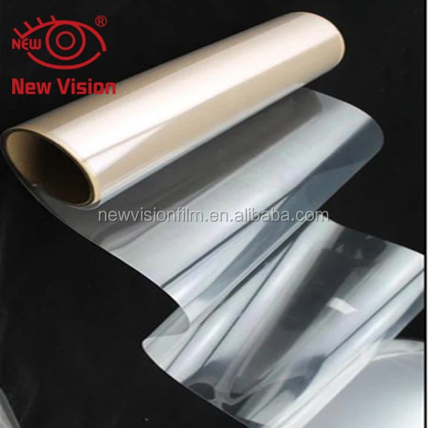 Clear window film transparent security glass foil 2mil 4mil 8mil 16mil safety window film