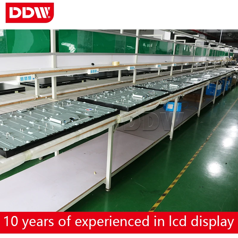 Hot sale 46 inch 3.5mm FHD video wall narrow bezel multi monitor display indoor floor standing 3x4 lcd video wall