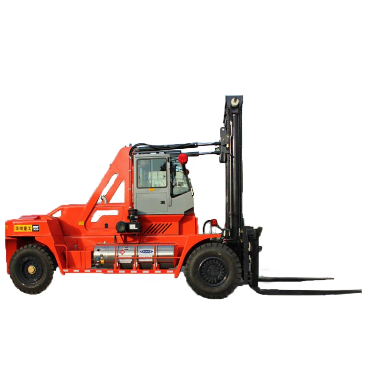 Cost saving 30 ton LNG forklift for High altitude field operation