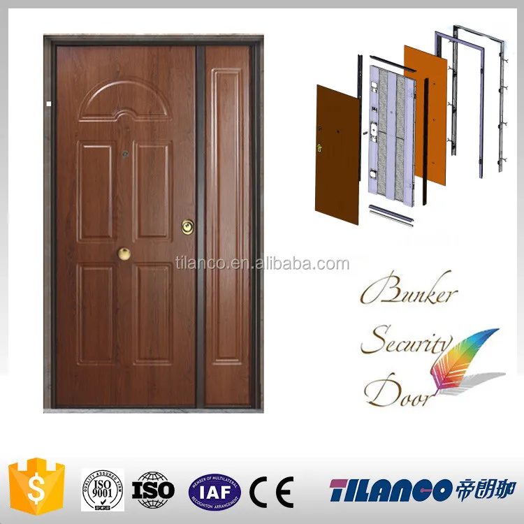 Высокое качество прочный с использованием различных pvc двойные наружные створки двери