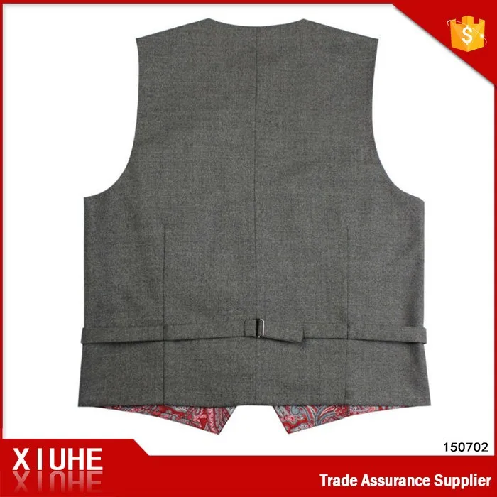 Fashion U shape U-neck Vests For men