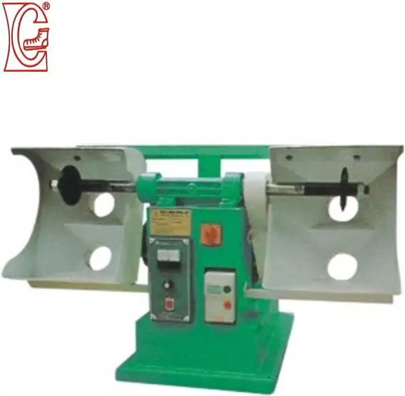 
stepless variable speed grind roughing shoe machine for double head 