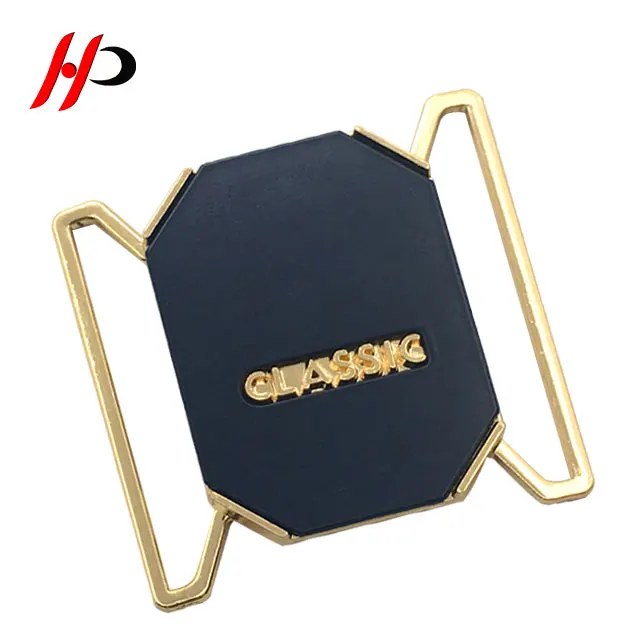 Fujian Shishi supplier nickel free customized 40.5mm gold nickel plate small screws belt buckle for men coat belt