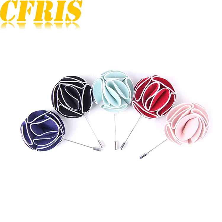 Цветочная заколка для лацкана, новейшая текстильная заколка для лацкана с ссылкой