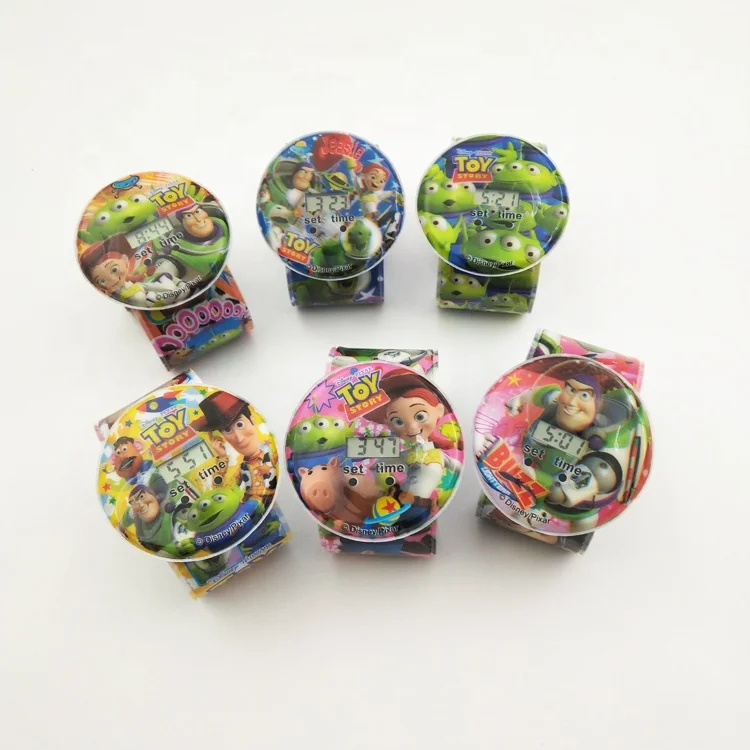 
2019 New Trend Digital Wrist Children Sport Watch,Promotion Cartoon Slap Kids Watch,Mult Color Heat Seal Wrist Watch 