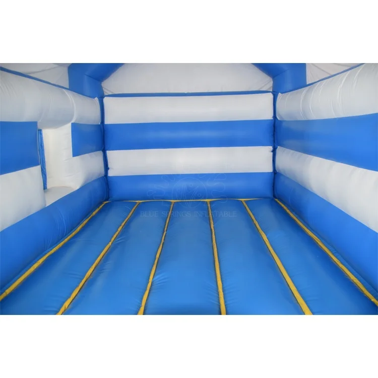 
Cheap Inflatable Bouncy Castle Combo , Big Inflatable Blue Castle for kids 