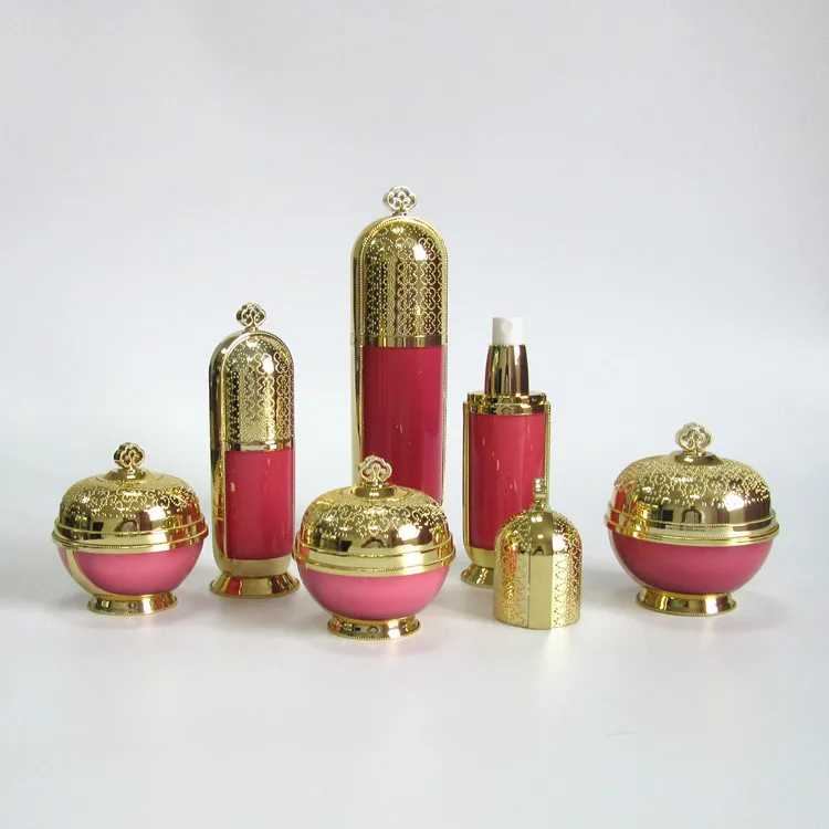 
Cute cosmetic packaging containers skin care cream containers cosmetic bottles and jars 