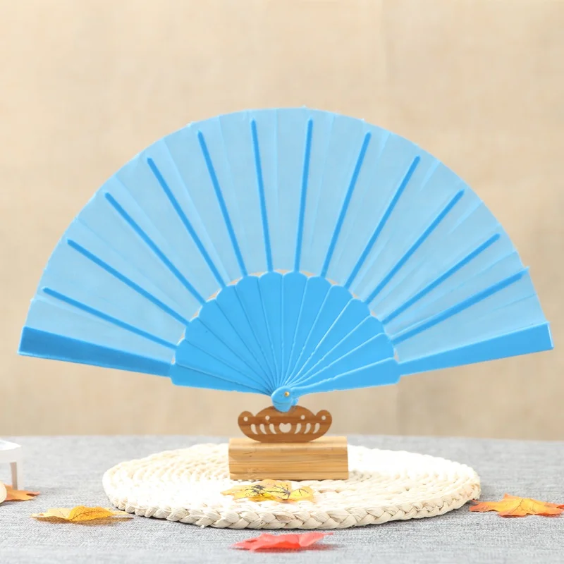 
Spanish style plastic crafts hand fan 