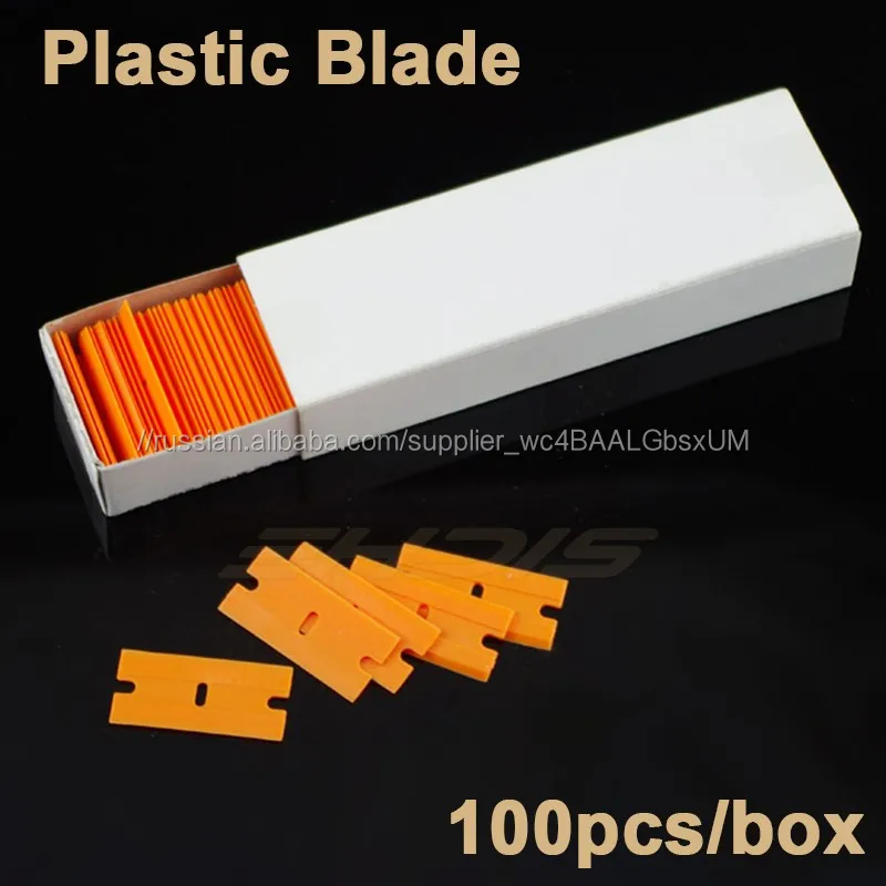 1.5 дюймов Обоюдоострый Пластиковый скребок лезвия dorco бритвенных лезвий