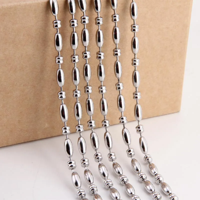 Home decoration 3.2mm antique bronze metal ball chain