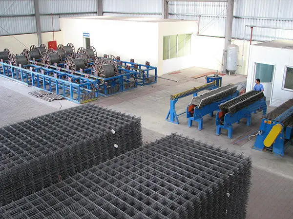 GWC Series automatic steel mesh welding line,wire mesh making machine,steel mesh welder China manufacturer