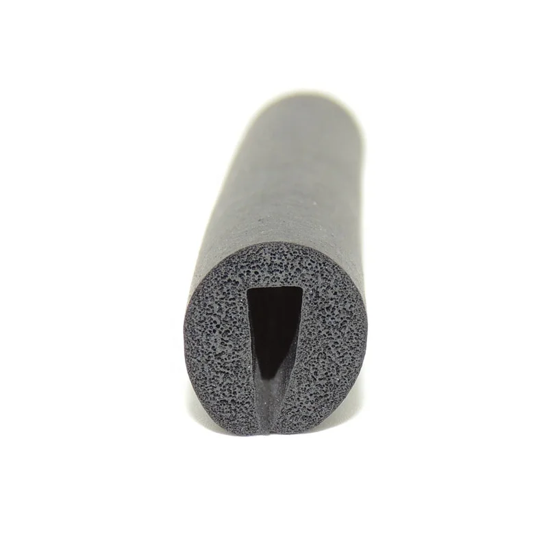 u shaped soft rubber foam sponge profile seal