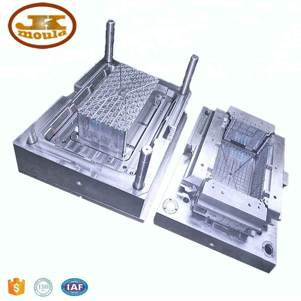 factory customize plastic basket injection mould fruit crate mould