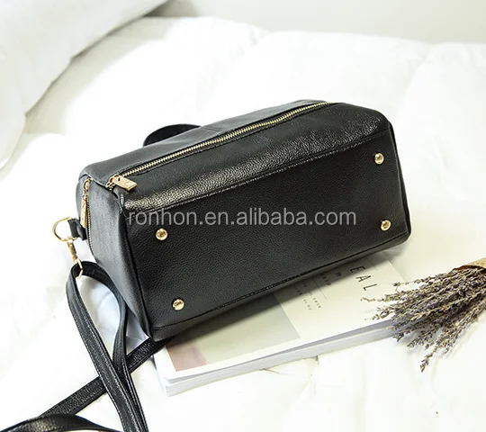 
China Supplier Wholesale PU hand tote bag, fashion hand bag with factory direct supply 