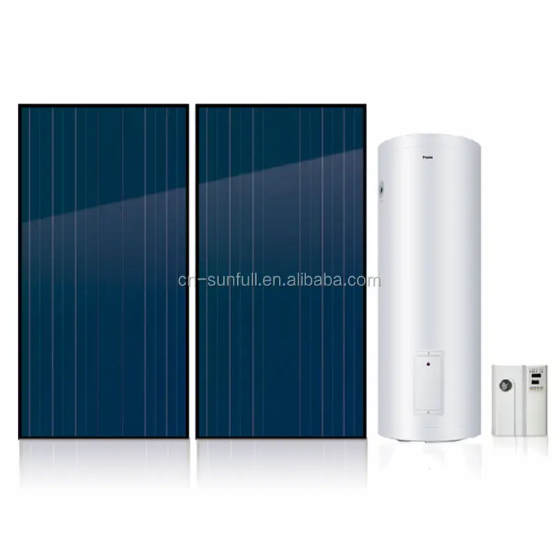 
High Effeciency Low Emittance Ultrasonic Welding Flat Plate Solar Water Heater for Residential Use 