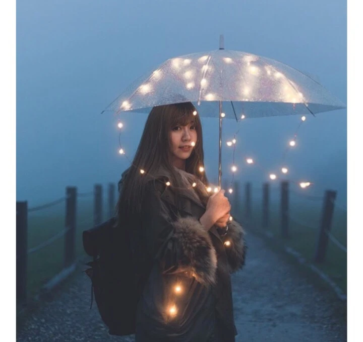 Wholesale cheap poe clear umbrella disposable transparent umbrella