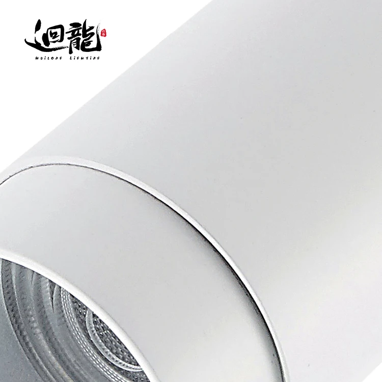 
7W White long distance cob led ceiling zoom super outdoor spot light 