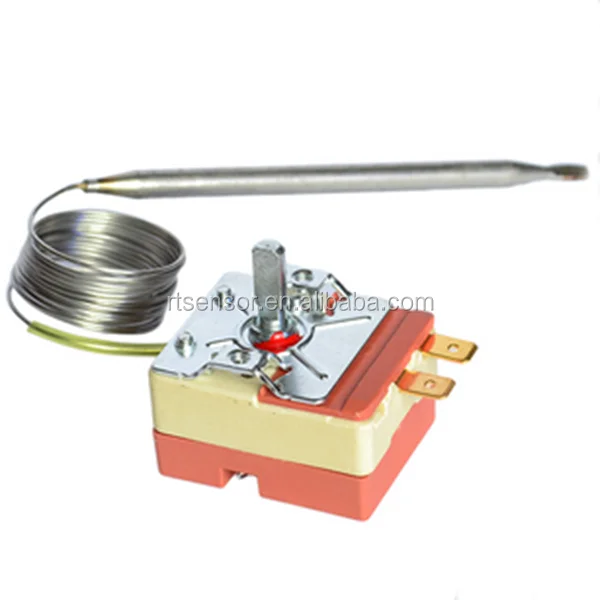 AN-01 Liquid Expansion Type Adjustable Capillary Thermostat AC 250V 16A For Fishpond