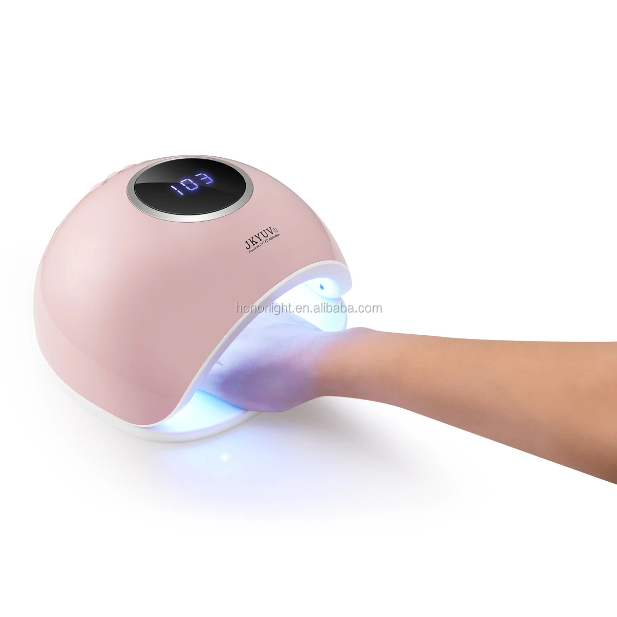 No black hand infrared induction gel dryer overheating protection uv led portable quick-drying nail lamp