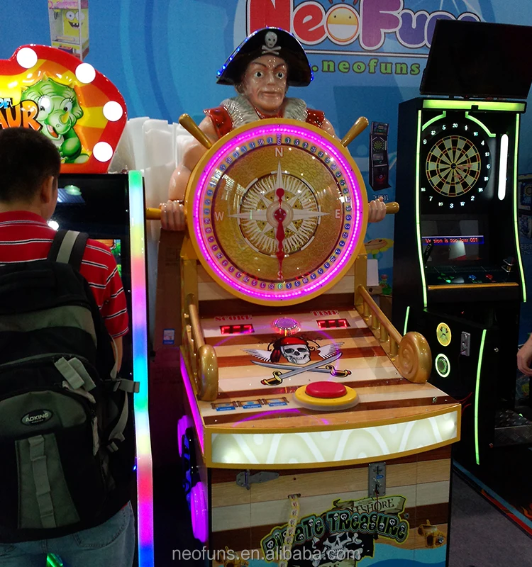 2019 New Coming Fantasy Coin Operated Arcade machines for sale  redemption games pirate treasure