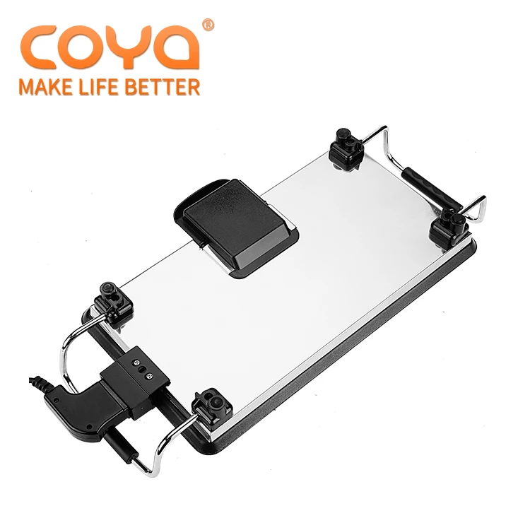 Aluminum non-stick korean electric bbq grill table griddle teppanyaki plates