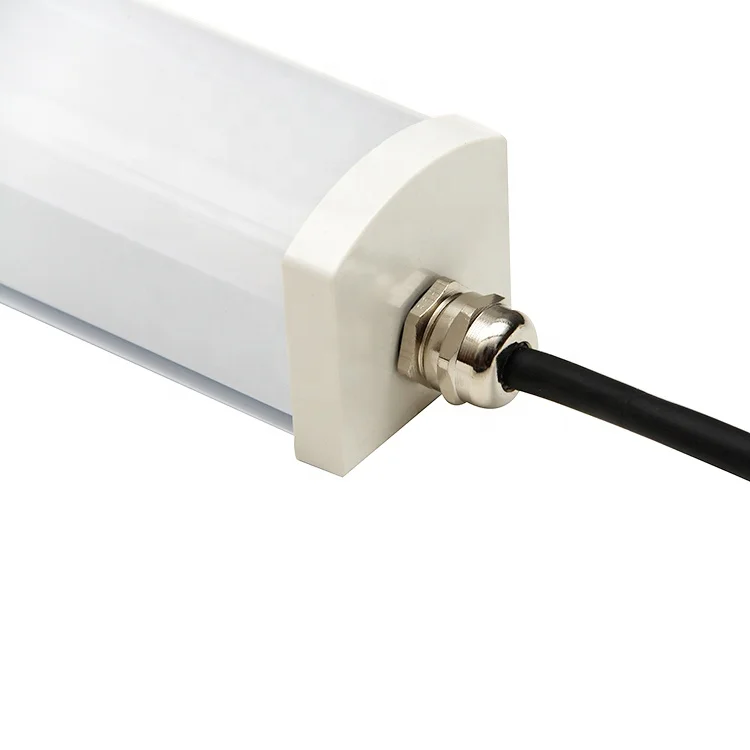 
China Manufacturer Wholesale Indoor Lighting 2feet IP66 Led Tri-proof Tube Light 