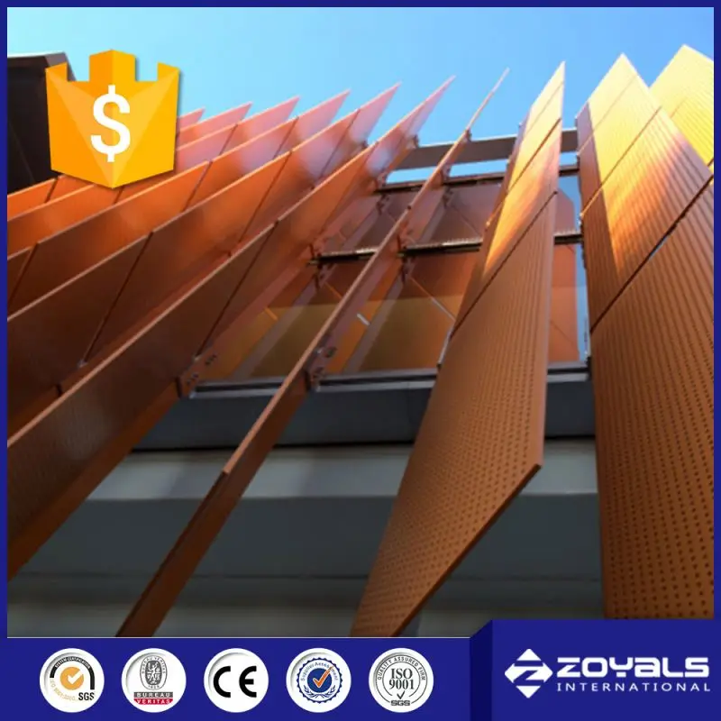 Ss 304 Архитектурные Перфорированный Металлический Забор