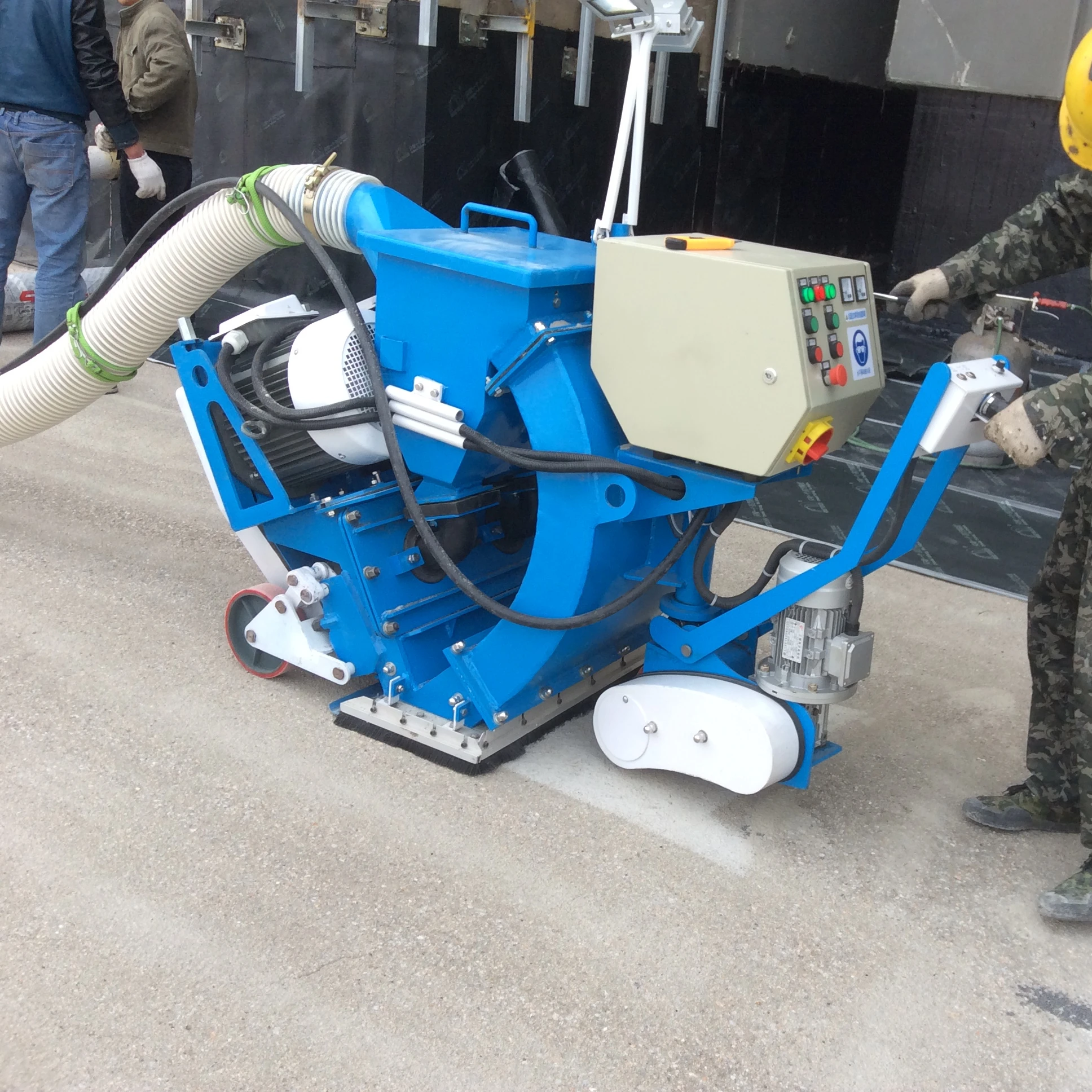 portable shot blaster concrete floor shot blasting machine for sale