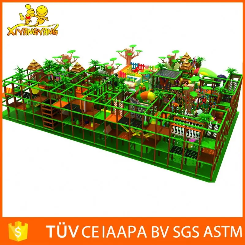 Мягкая детская крытая игровая площадка детский коммерческий парк развлечений тема