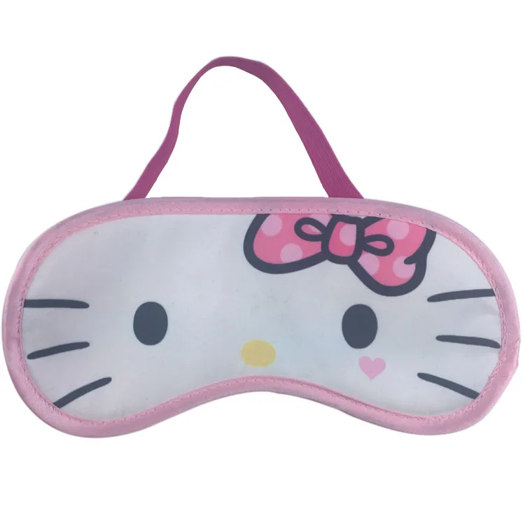 Competitive Wholesale Delicate Eye-Protecting Eye Mask Hello Kitty Luxury Eye Mask for Sleeping