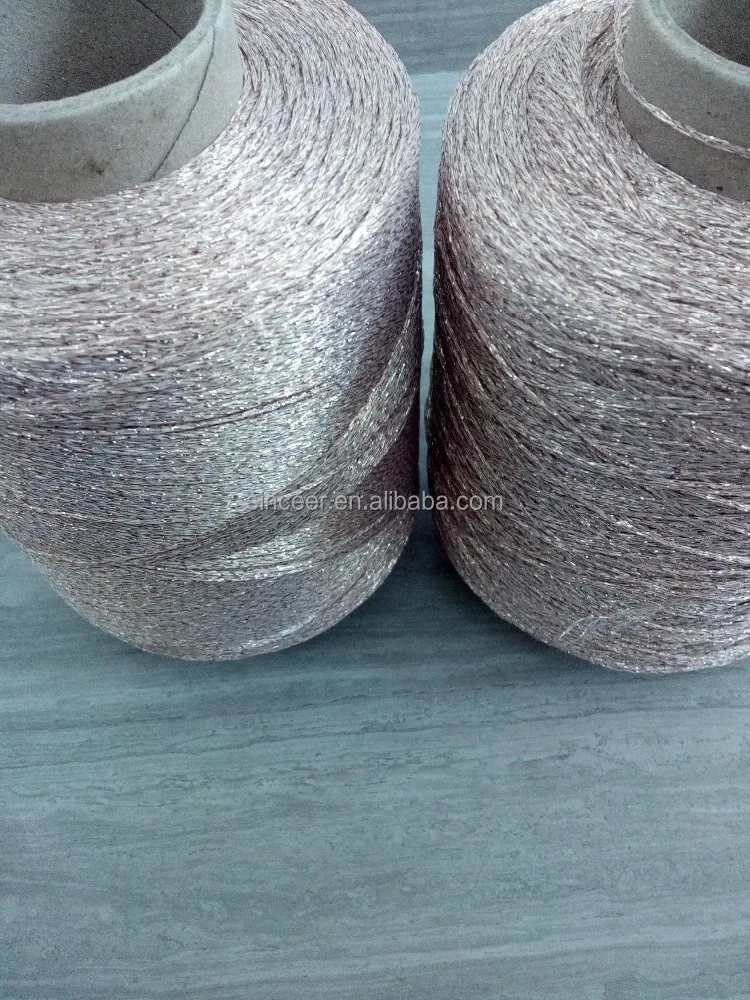 1/6NM 100%lurex Tape/lily yarn