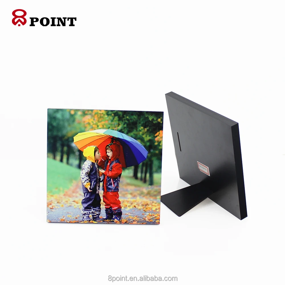 6 X 6 factory wholesale DIY Sublimation square wooden MDF photo frame