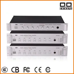 High Quality 4channel 100W Public Address System Audio Power Amplifier