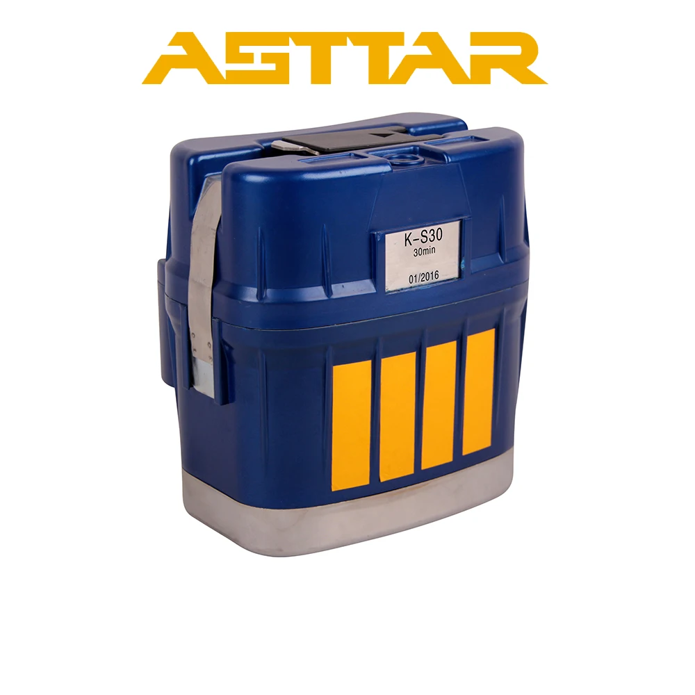 Asttar K-S30 30 минут экстренного выхода химическое кислородное дыхательное устройство самоспасатель для горных работ с ATEX
