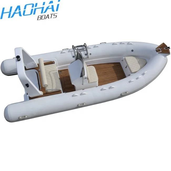 New Model 5.0m RIB Hypalon Inflatable Boats with Outboard Motor for Sale