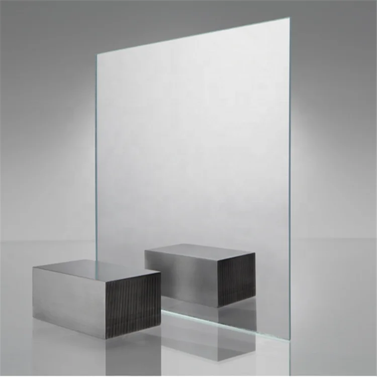 6mm thk smart semi transparent large sheet extra clear colored aluminum plain 6mm two one way mirror tempered glass price m2