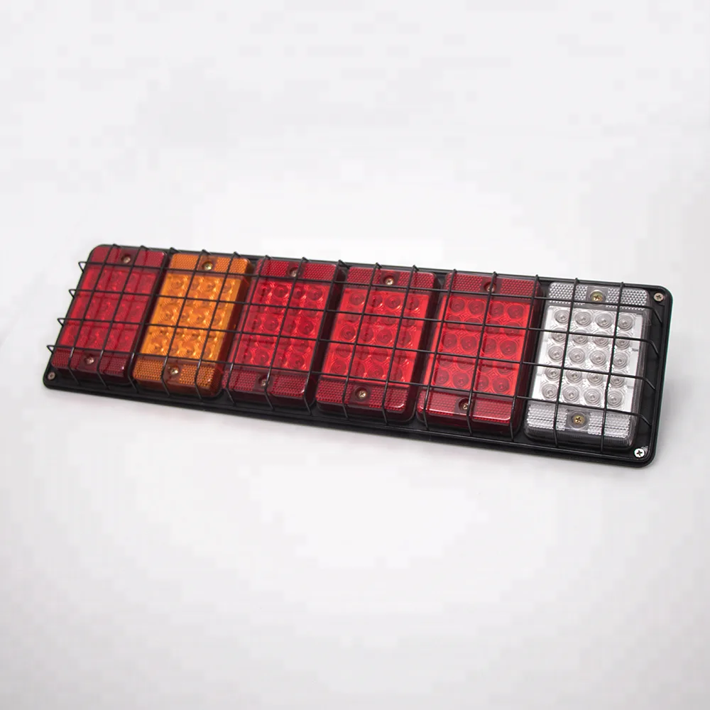 Hot selling closed waterproof Led tail lamp with Iron net