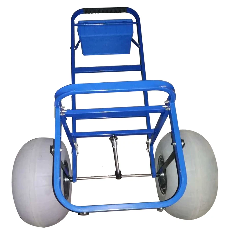 big wheels for sand fishing carts folding beach trolley folding fishing cart