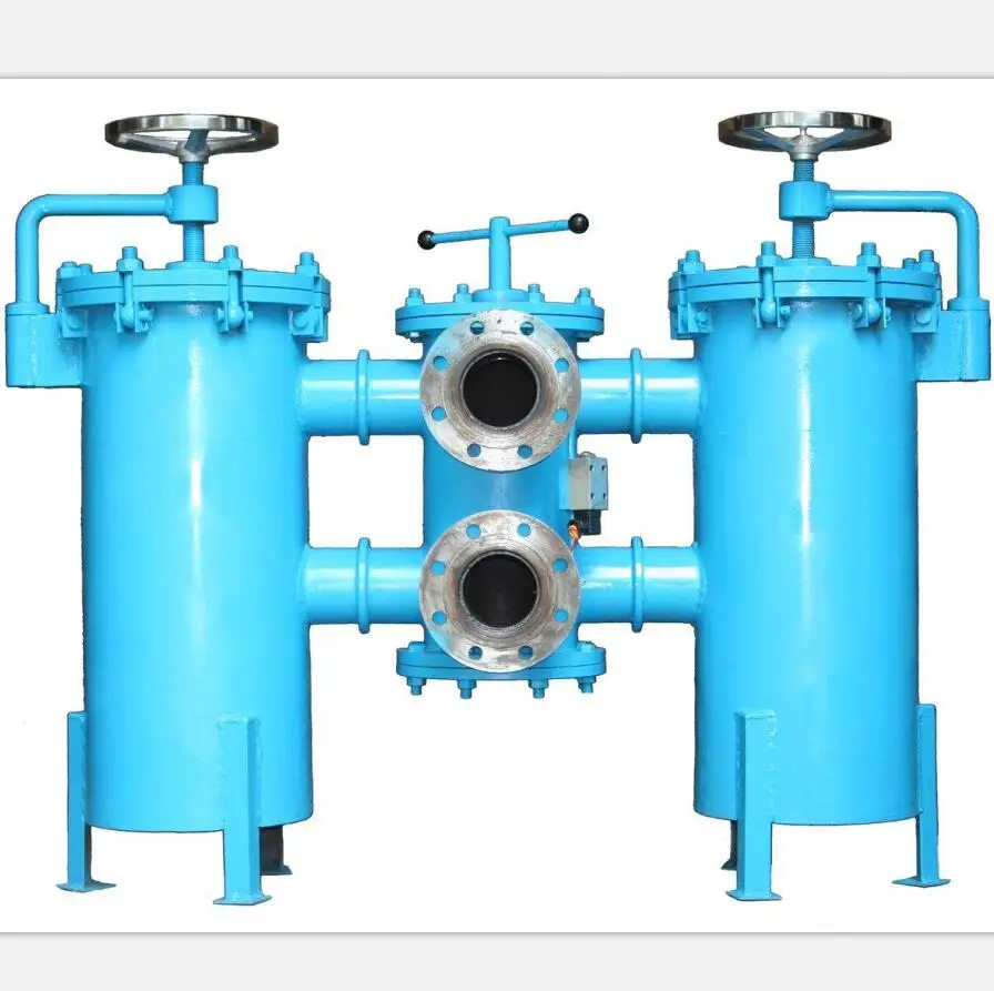 Hydraulic Return Oil Pressure Duplex Return Filter For Hydraulic System